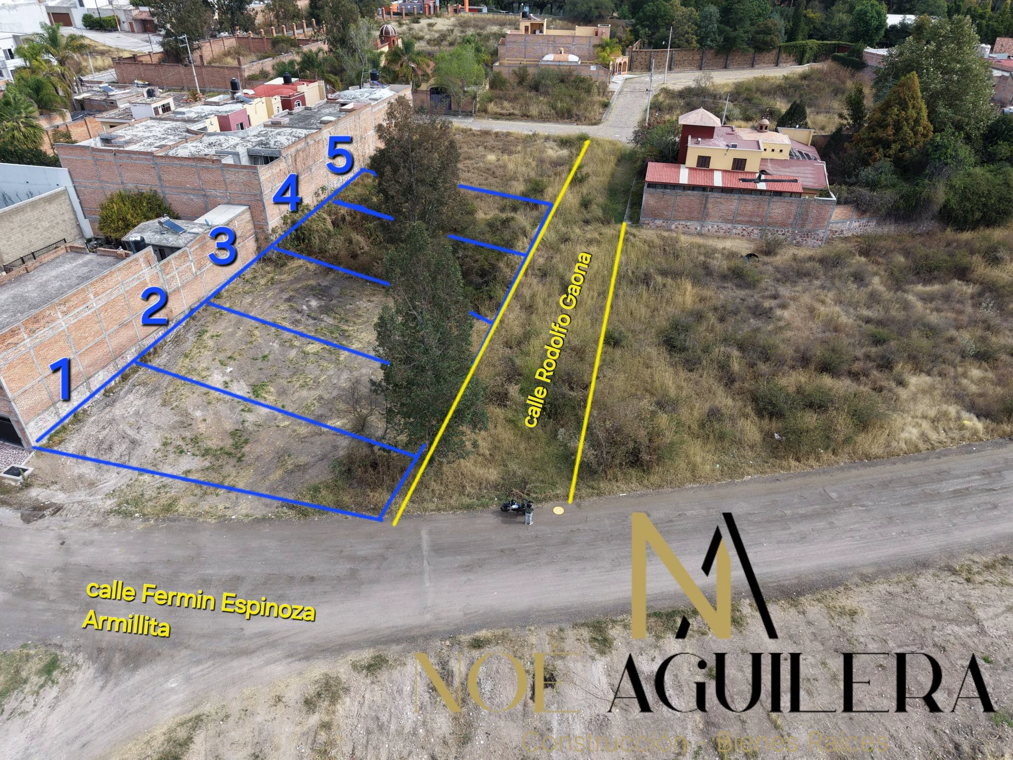  5 Terrenos en venta imagen 1