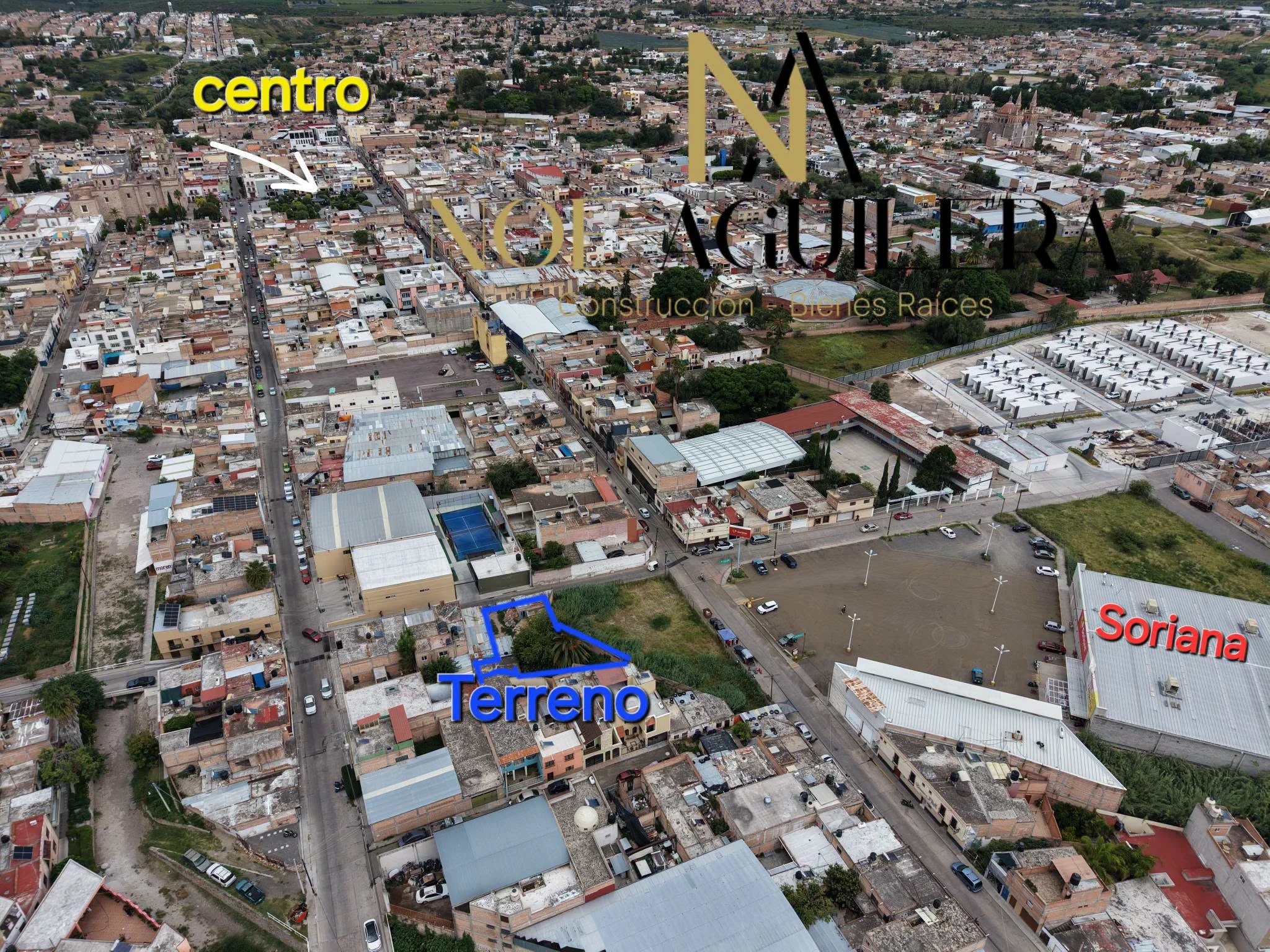 TERRENO CERCA DE SORIANA
