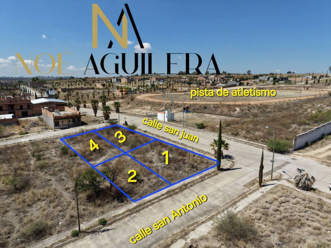4 TERRENO EN ESQUINA frente a pista de atletismo