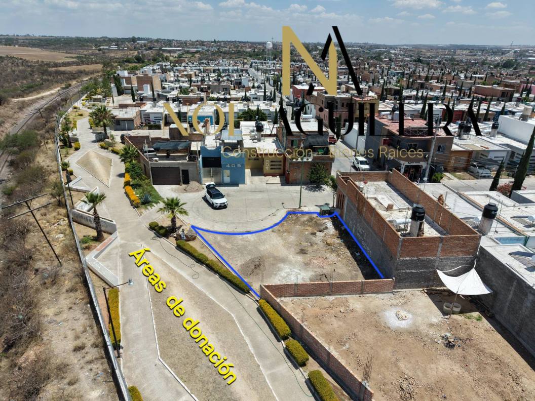 TERRENO PEGADO AL AREA DE DONACION